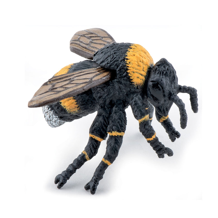 Figurine Bourdon Papo en PVC, thème insectes, Collection Animaux des jardins, jouet éducatif idéal pour enfants et collectionneurs