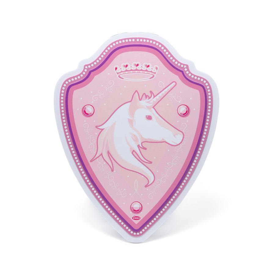 Bouclier Licorne Papo en MOUSSE EVA, Adaptée aux enfants, jouet éducatif idéal pour enfants
