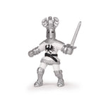 Mini PLUS Chevaliers (Tube, 12 pcs) Papo en PVC, Collection MINI PAPO, jouet éducatif idéal pour enfants