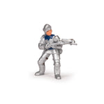 Mini PLUS Chevaliers (Tube, 12 pcs) Papo en PVC, Collection MINI PAPO, jouet éducatif idéal pour enfants