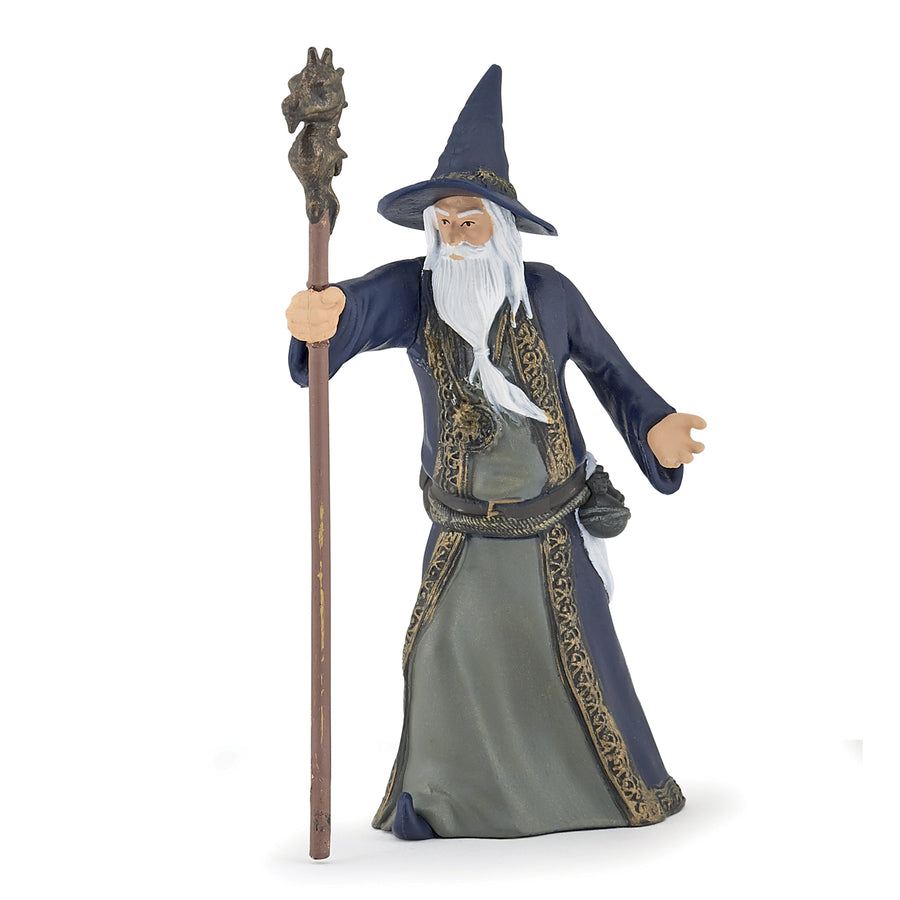 Le sorcier Papo en PVC, Collection Fantastique, jouet éducatif idéal pour enfants et collectionneurs
