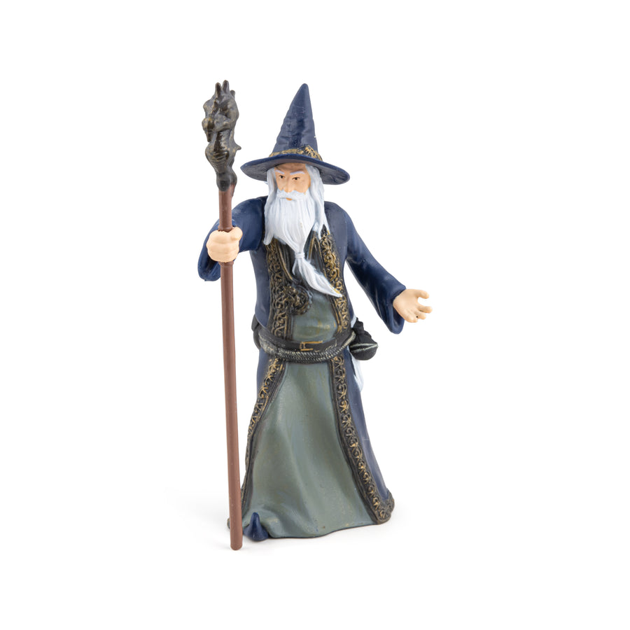 Le sorcier Papo en PVC, Collection Fantastique, jouet éducatif idéal pour enfants et collectionneurs