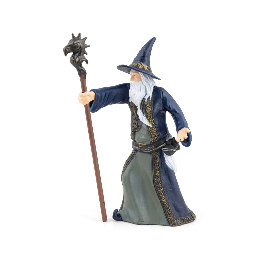 Le sorcier Papo en PVC, Collection Fantastique, jouet éducatif idéal pour enfants et collectionneurs