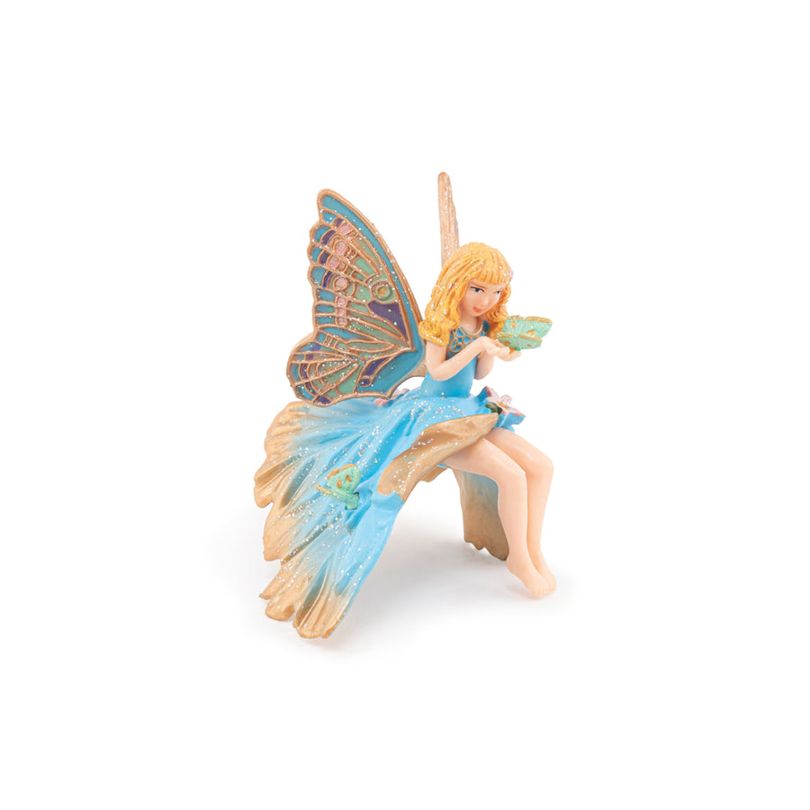 Enfant elfe bleue Papo en PVC, Collection Monde enchanté, jouet éducatif idéal pour enfants