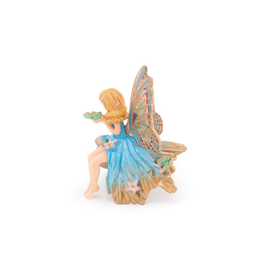 Enfant elfe bleue Papo en PVC, Collection Monde enchanté, jouet éducatif idéal pour enfants