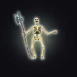 Squelette phosphorescent Papo en PVC, Collection Fantastique, jouet éducatif idéal pour enfants et collectionneurs