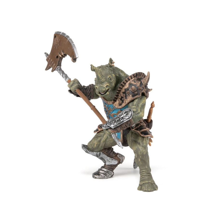 Figurine Mutant rhinocéros Papo en PVC, Collection Fantastique, jouet éducatif idéal pour enfants et collectionneurs