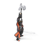 Chevalier triple hache Papo en PVC, Collection Fantastique, jouet éducatif idéal pour enfants et collectionneurs