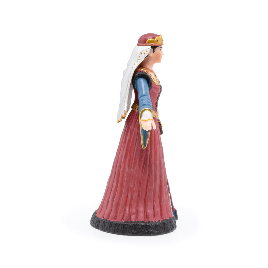 Reine médiévale Papo en PVC, Collection Médiéval, jouet éducatif idéal pour enfants et collectionneurs