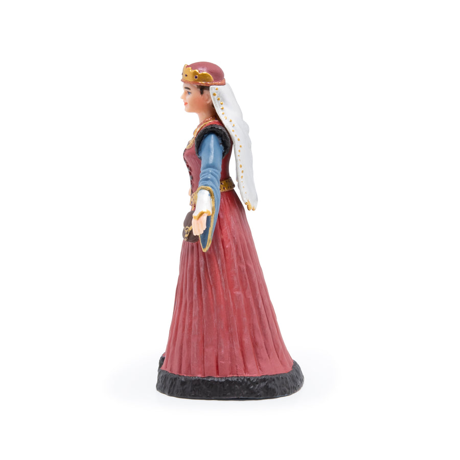 Reine médiévale Papo en PVC, Collection Médiéval, jouet éducatif idéal pour enfants et collectionneurs