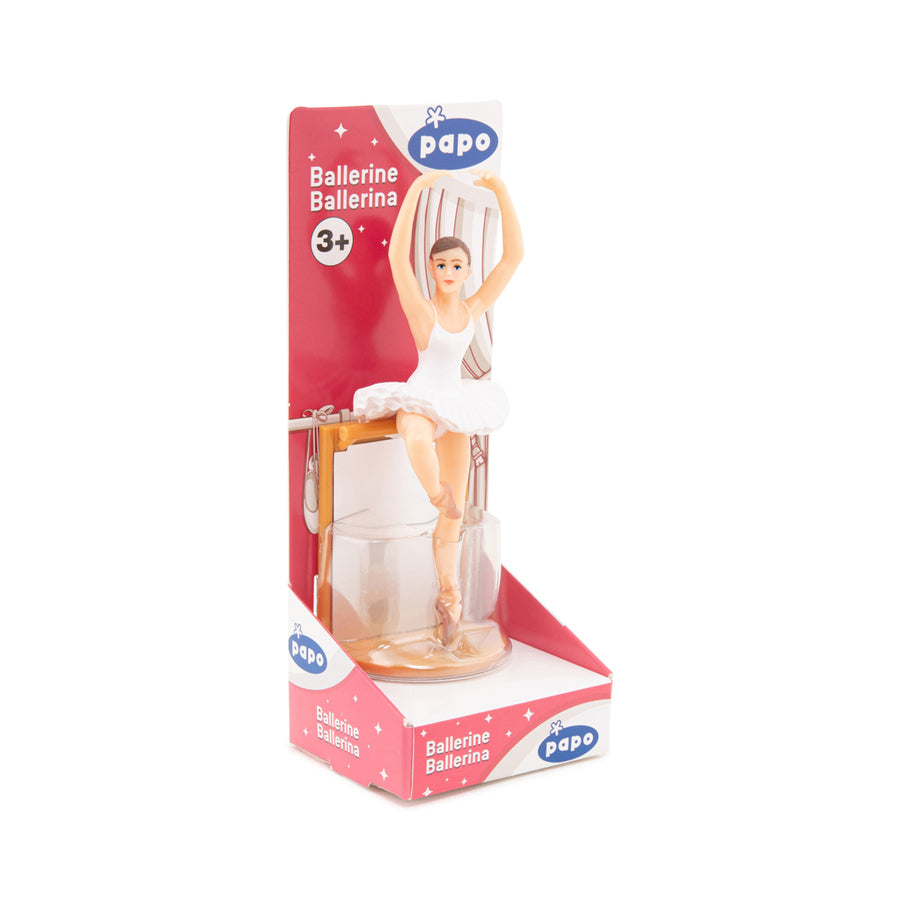 Ballerine Papo en PVC, Collection Monde enchanté, jouet éducatif idéal pour enfants