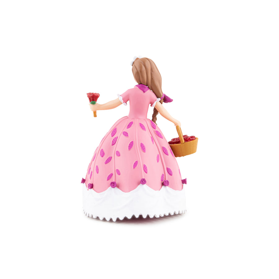 Princesse à la rose Papo en PVC, Collection Monde enchanté, jouet éducatif idéal pour enfants