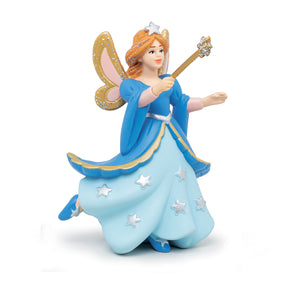 La fée étoilée bleue Papo en PVC, Collection Monde enchanté, jouet éducatif idéal pour enfants