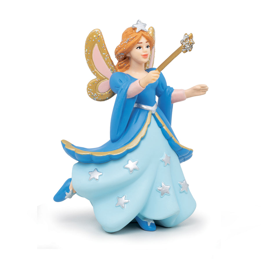 La fée étoilée bleue Papo en PVC, Collection Monde enchanté, jouet éducatif idéal pour enfants