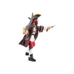 Barberousse rouge Papo en PVC, Collection Pirates et corsaires, jouet éducatif idéal pour enfants