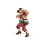 Pirate au canon Papo en PVC, Collection Pirates et corsaires, jouet éducatif idéal pour enfants