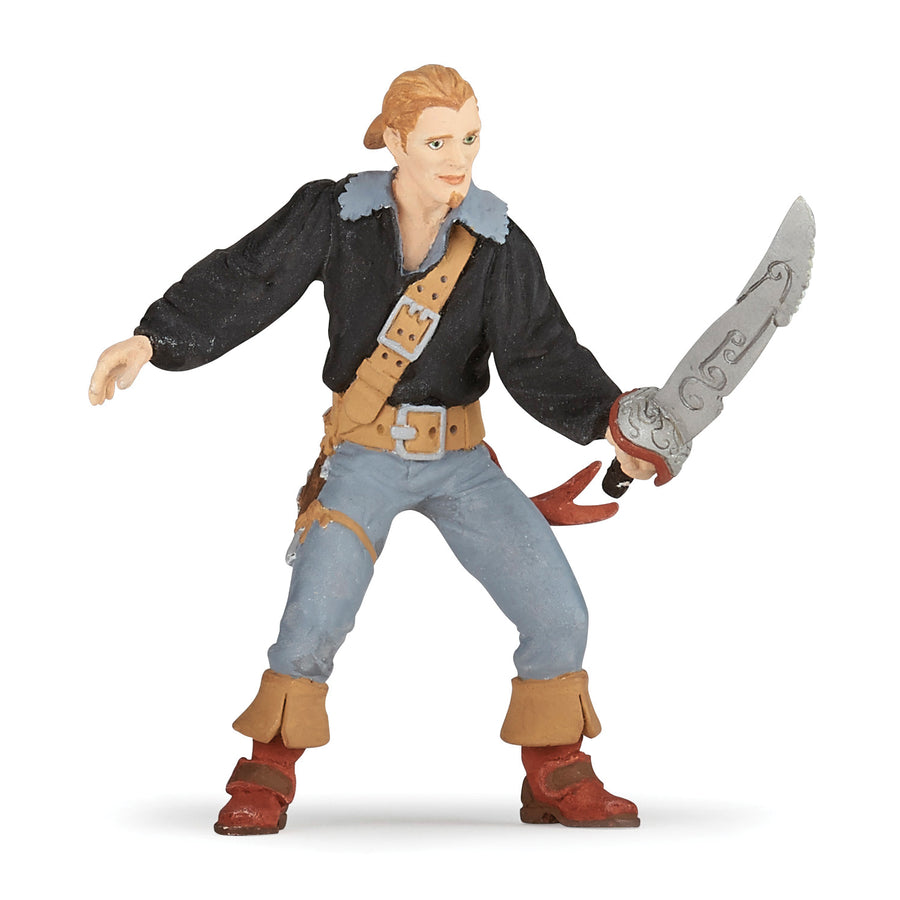 Pirate héros Papo en PVC, Collection Pirates et corsaires, jouet éducatif idéal pour enfants