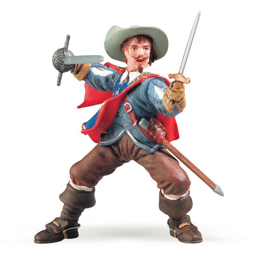Athos Papo en PVC, Collection Personnage historiques, jouet éducatif idéal pour enfants et collectionneurs