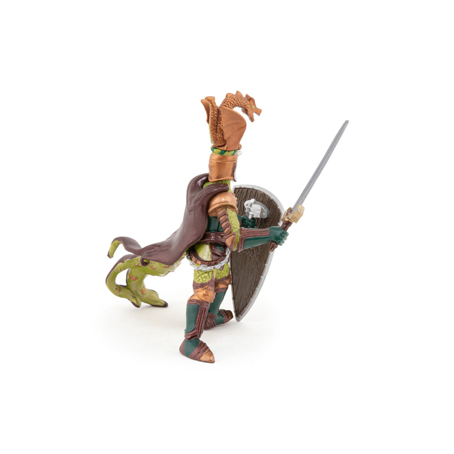 Maître des armes cimier dragon Papo en PVC, Collection Médiéval, jouet éducatif idéal pour enfants et collectionneurs