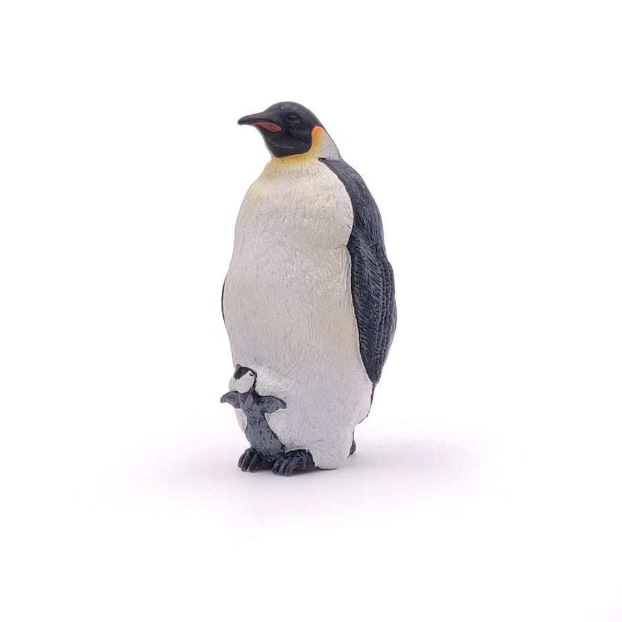 Figurine Manchot empereur Papo en PVC, Collection animaux marins, jouet éducatif idéal pour enfants et collectionneurs