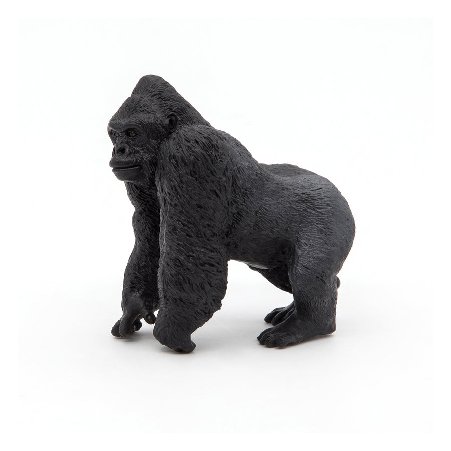 Gorille Papo en PVC, Collection Animaux sauvages, jouet éducatif idéal pour enfants et collectionneurs