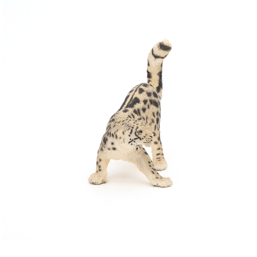 Figurine Léopard des neiges Papo en PVC, Collection Animaux sauvages, jouet éducatif idéal pour enfants et collectionneurs