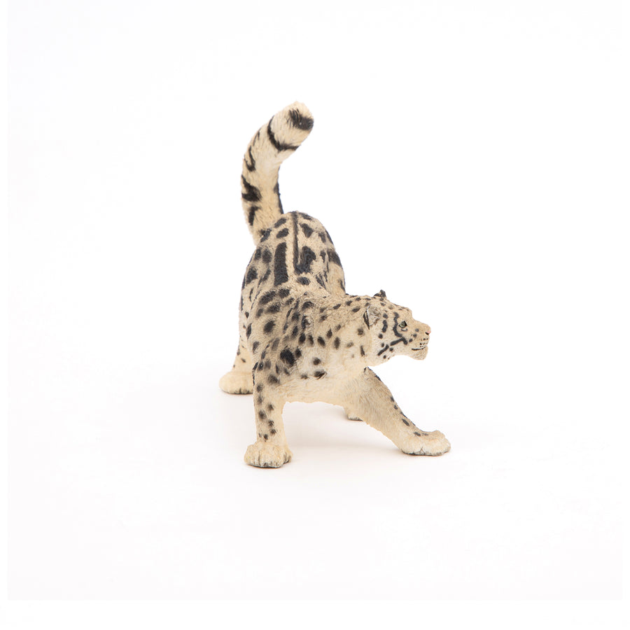 Figurine Léopard des neiges Papo en PVC, Collection Animaux sauvages, jouet éducatif idéal pour enfants et collectionneurs
