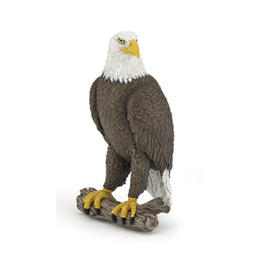 Figurine Pygargue à tête blanche Papo en PVC, thème oiseaux, Collection Animaux sauvages, jouet éducatif idéal pour enfants et collectionneurs