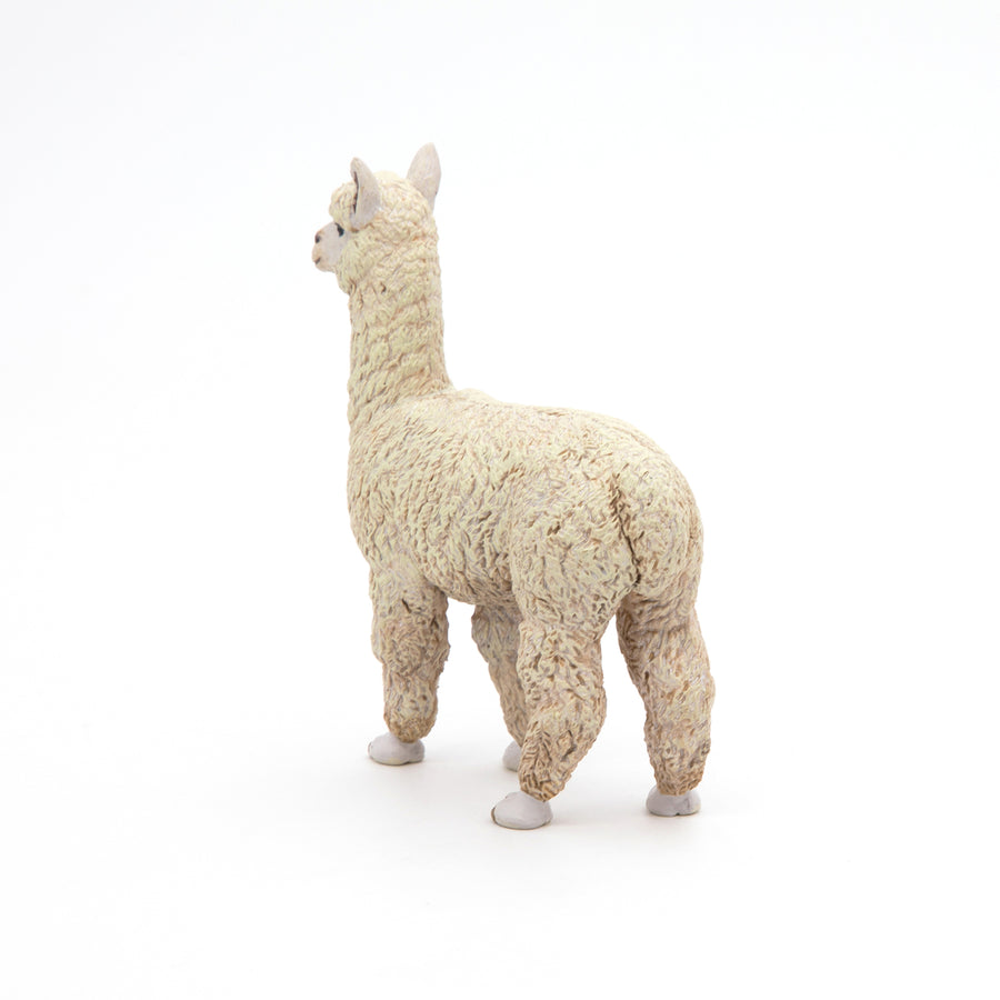 Alpaga Papo en PVC, Collection Animaux sauvages, jouet éducatif idéal pour enfants et collectionneurs