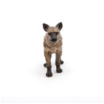 Figurine Hyène Papo en PVC, thème savane, Collection Animaux sauvages, jouet éducatif idéal pour enfants et collectionneurs