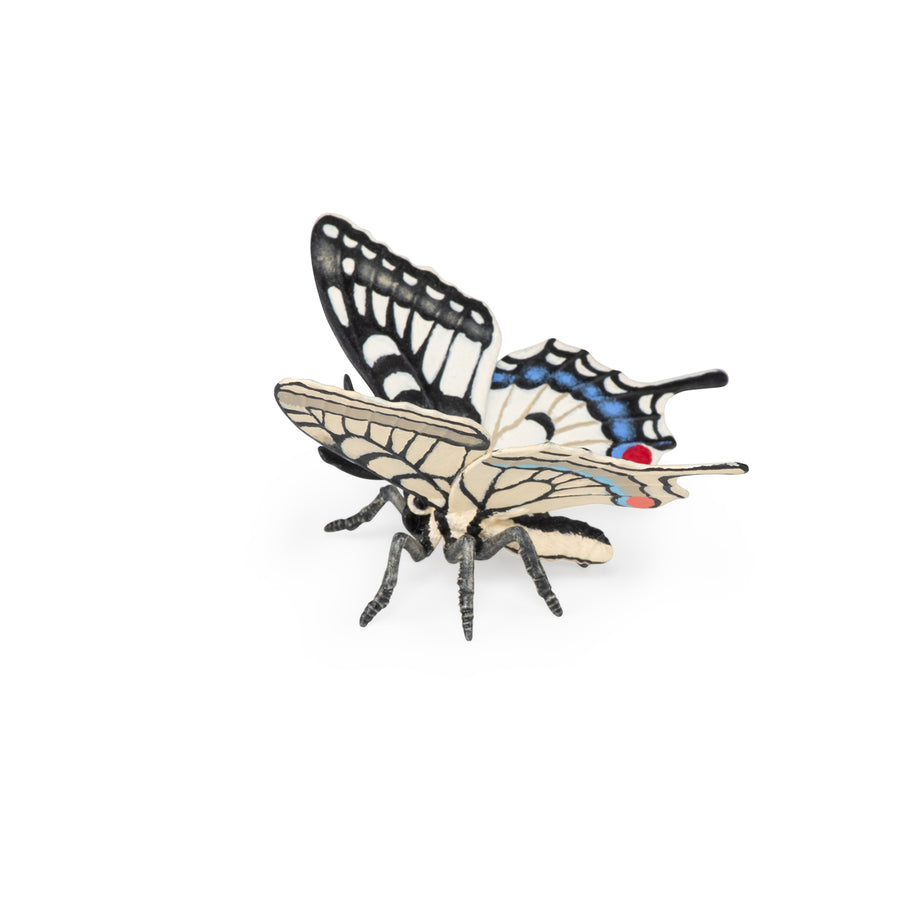 Figurine Papillon Machaon Papo en PVC, thème insectes, Collection Animaux des jardins, jouet éducatif idéal pour enfants et collectionneurs