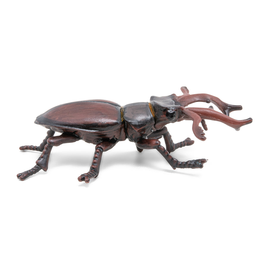 Figurine Lucane Papo en PVC, thème insectes, Collection Animaux des jardins, jouet éducatif idéal pour enfants et collectionneurs