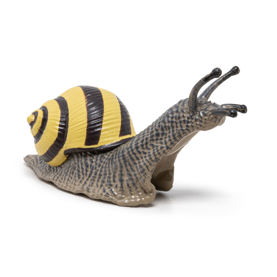 Escargot des bois Papo en PVC, Collection Animaux des jardins, jouet éducatif idéal pour enfants et collectionneurs