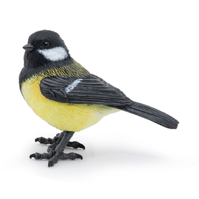 Figurine Mésange Papo en PVC, thème oiseaux, Collection Animaux des jardins, jouet éducatif idéal pour enfants et collectionneurs