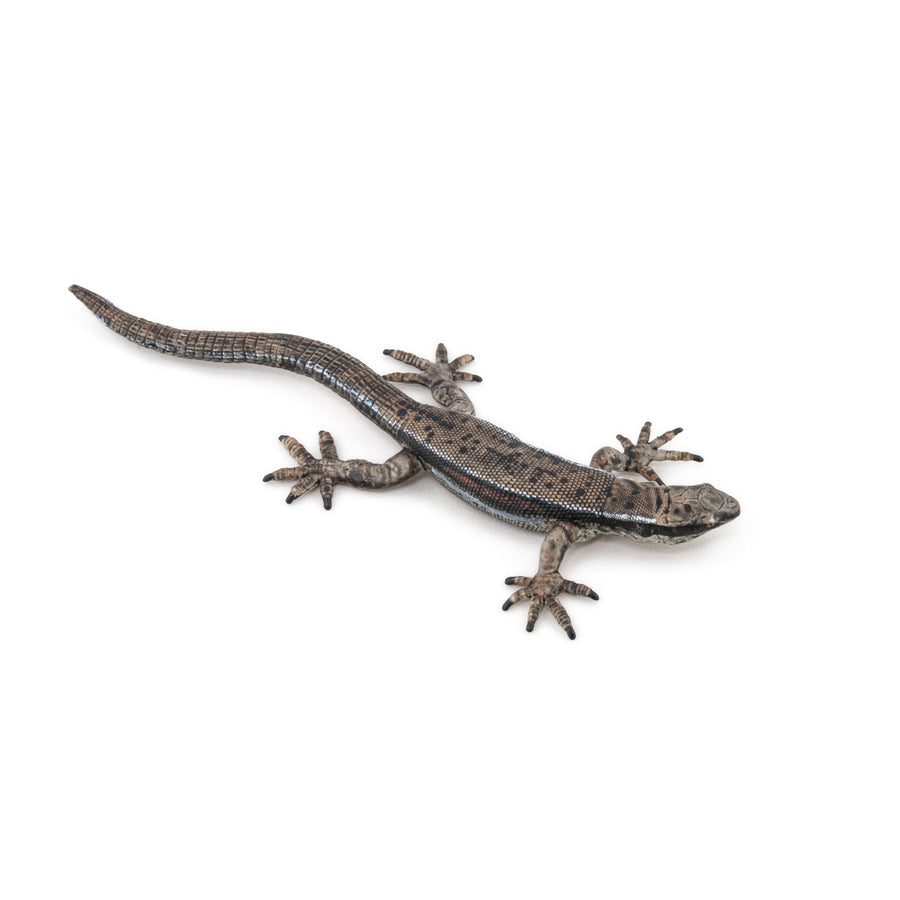 Lézard commun Papo en PVC, Collection Animaux des jardins, jouet éducatif idéal pour enfants et collectionneurs