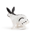 Figurine Lapin papillon Papo en PVC, thème basse-cour, Collection Vie à la ferme, jouet éducatif idéal pour enfants et collectionneurs