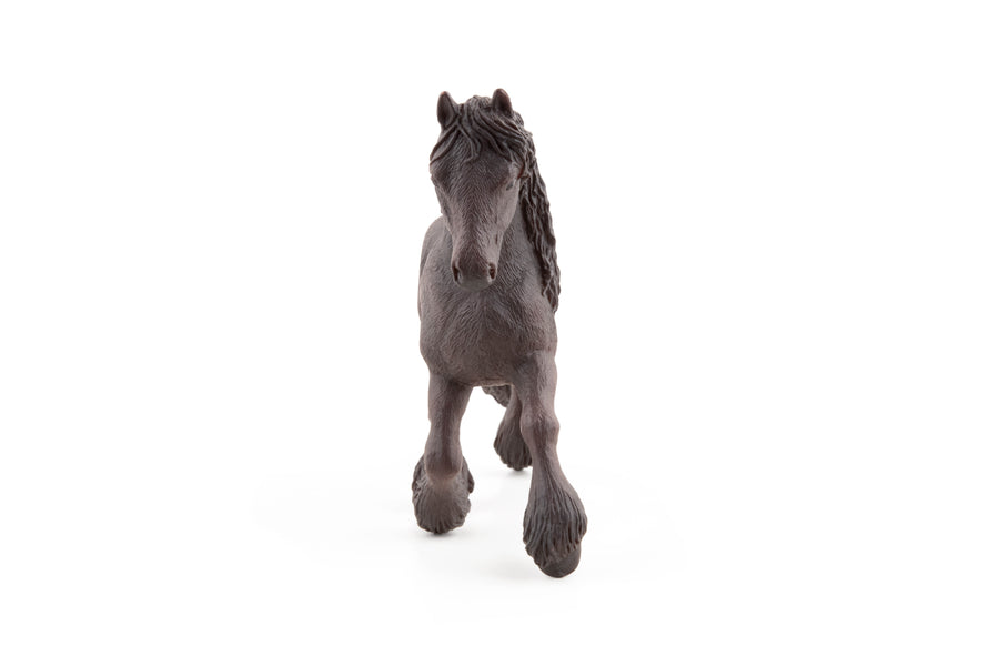 Cheval frison Papo en PVC, Collection chevaux, jouet éducatif idéal pour enfants et collectionneurs