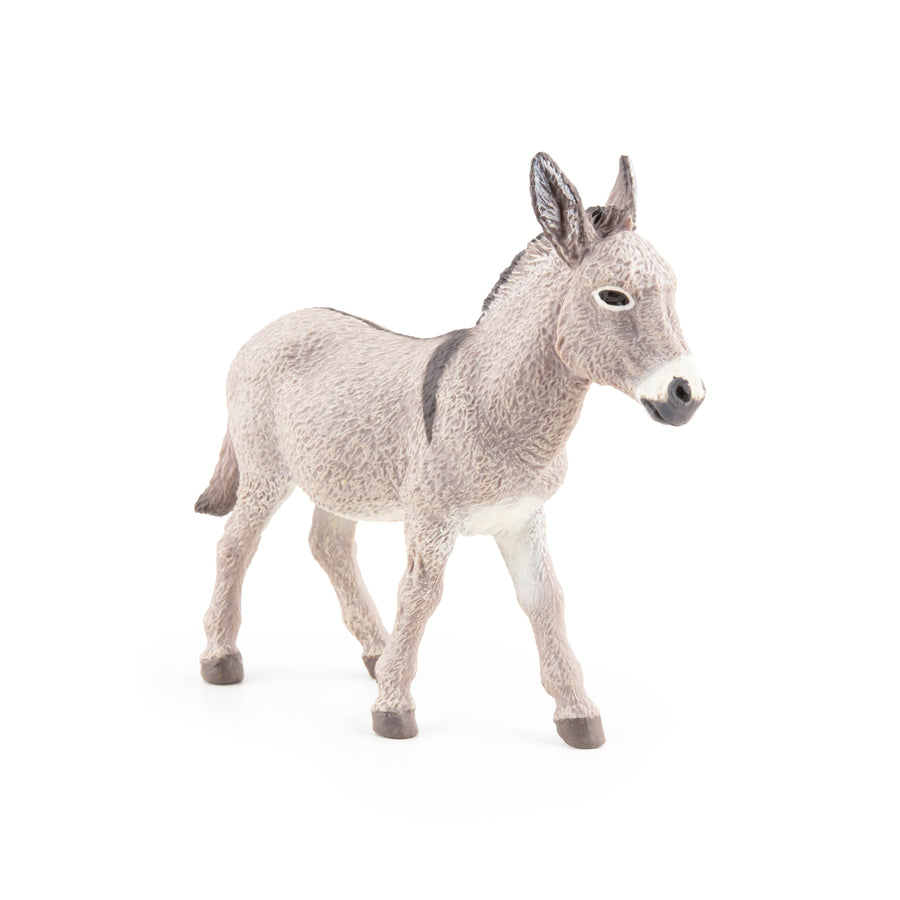 Âne de Provence Papo en PVC, Collection Vie à la ferme, jouet éducatif idéal pour enfants et collectionneurs