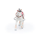 Figurine Poney de promenade Papo en PVC, Collection chevaux, jouet éducatif idéal pour enfants et collectionneurs