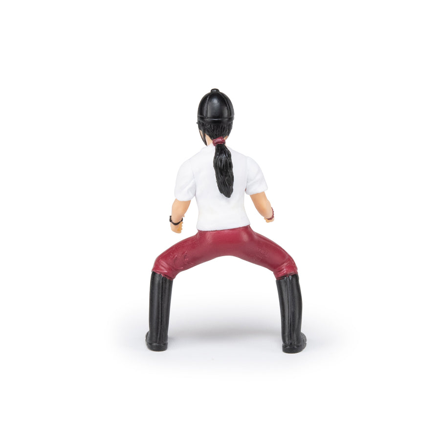 Figurine Jeune cavalière Papo en PVC, Collection chevaux, jouet éducatif idéal pour enfants et collectionneurs