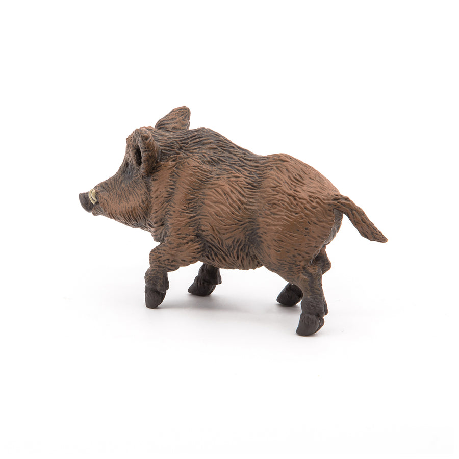 Figurine Sanglier Papo en PVC, thème forêt, Collection Animaux sauvages, jouet éducatif idéal pour enfants et collectionneurs