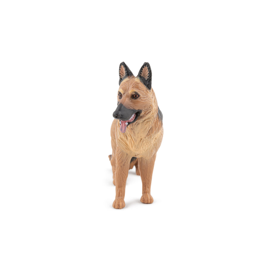 Figurine Berger allemand Papo en PVC, Collection chiens et chats, jouet éducatif idéal pour enfants et collectionneurs