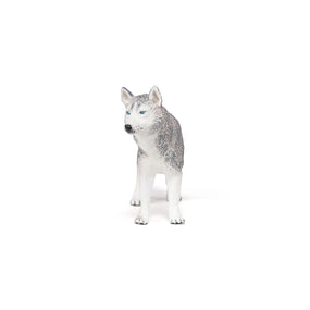 Figurine Husky de Sibérie Papo en PVC, Collection chiens et chats, jouet éducatif idéal pour enfants et collectionneurs