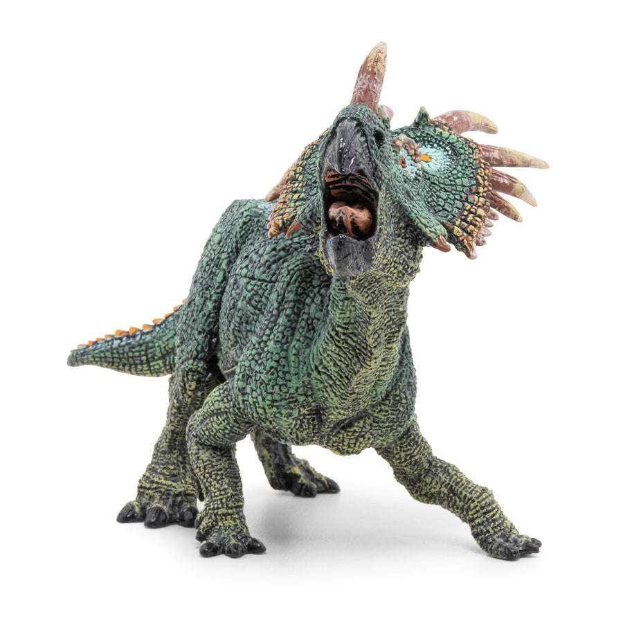 Styracosaure Papo en PVC, Collection Dinosaures, jouet éducatif idéal pour enfants et collectionneurs