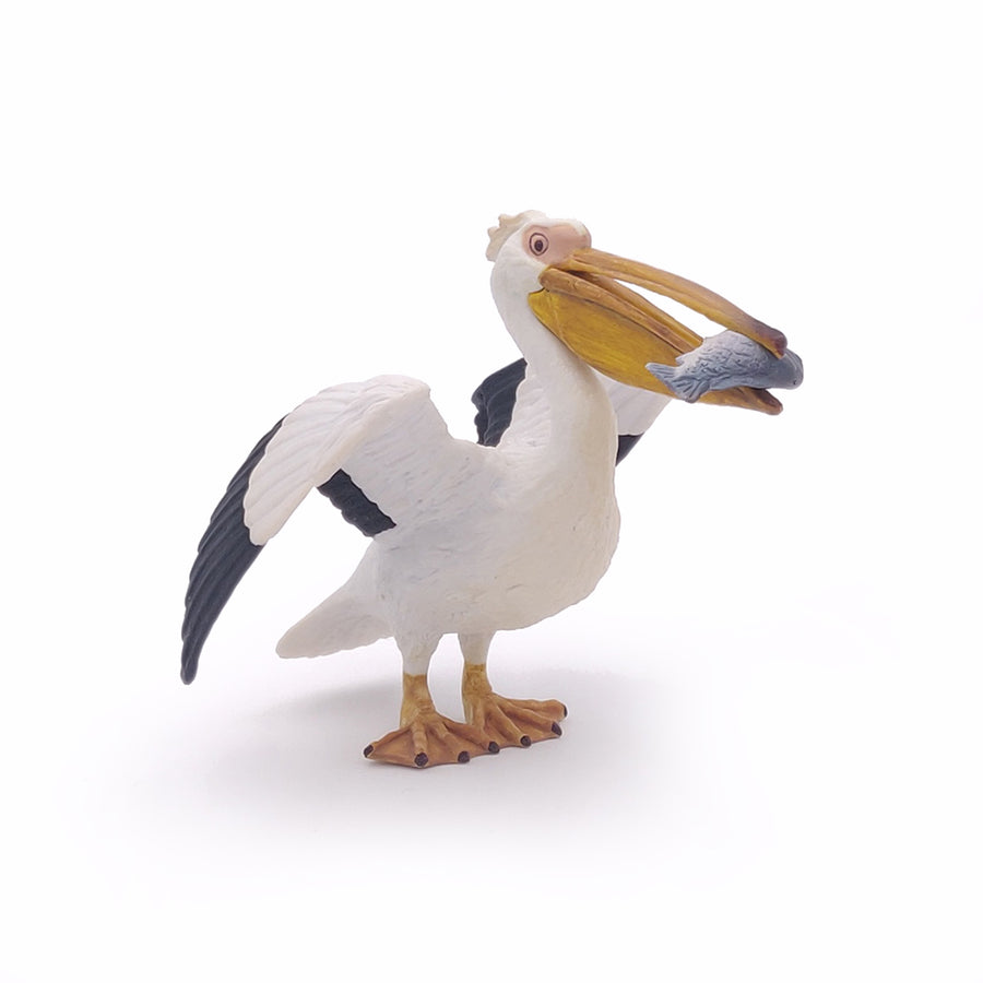 Pélican Papo en PVC, Collection animaux marins, jouet éducatif idéal pour enfants et collectionneurs