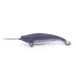 Figurine Narval Papo en PVC, Collection animaux marins, jouet éducatif idéal pour enfants et collectionneurs