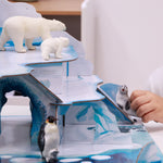 Figurine Manchot empereur Papo en PVC, Collection animaux marins, jouet éducatif idéal pour enfants et collectionneurs