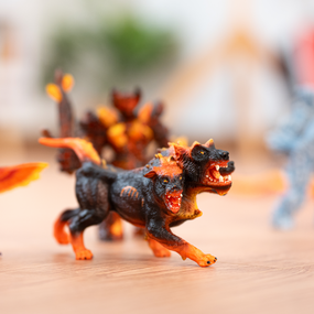 Figurine Cerbère de feu